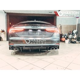 Диффузор заднего бампера на Audi S5 B9